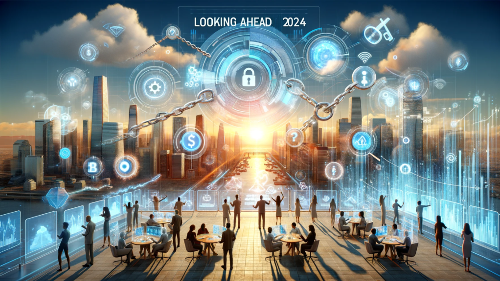 People looking ahead to 2024