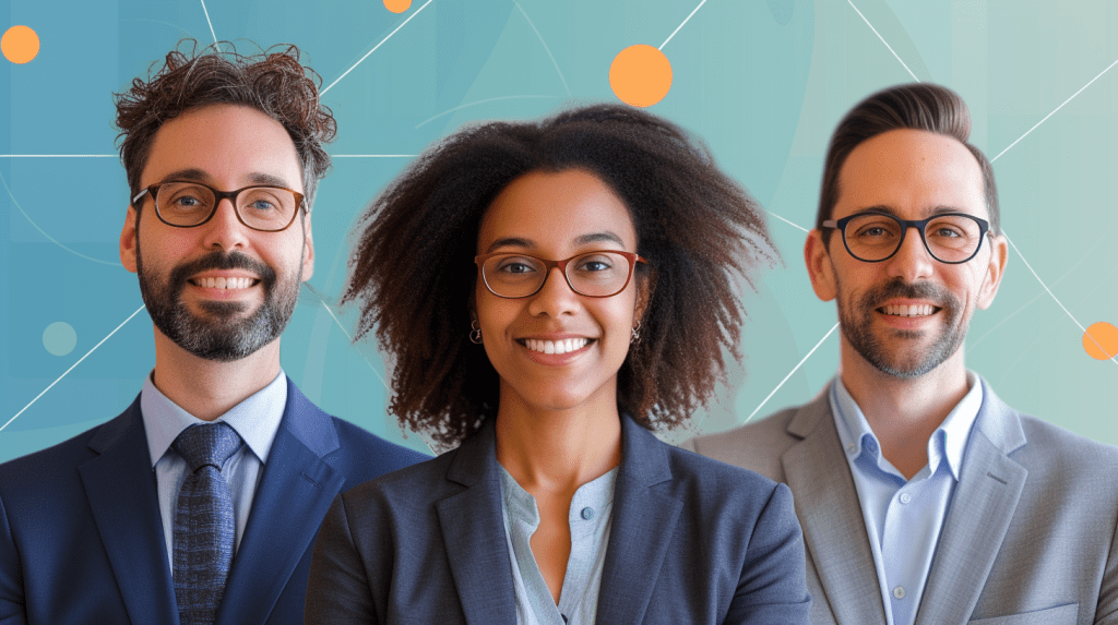 three financial advisers