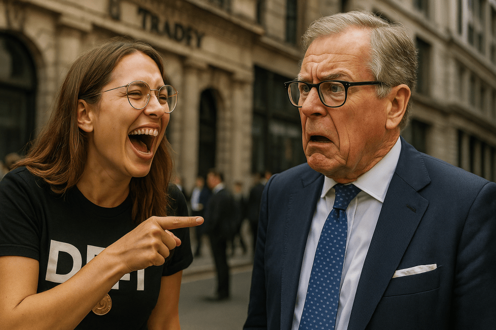 DeFi mock City TradFi