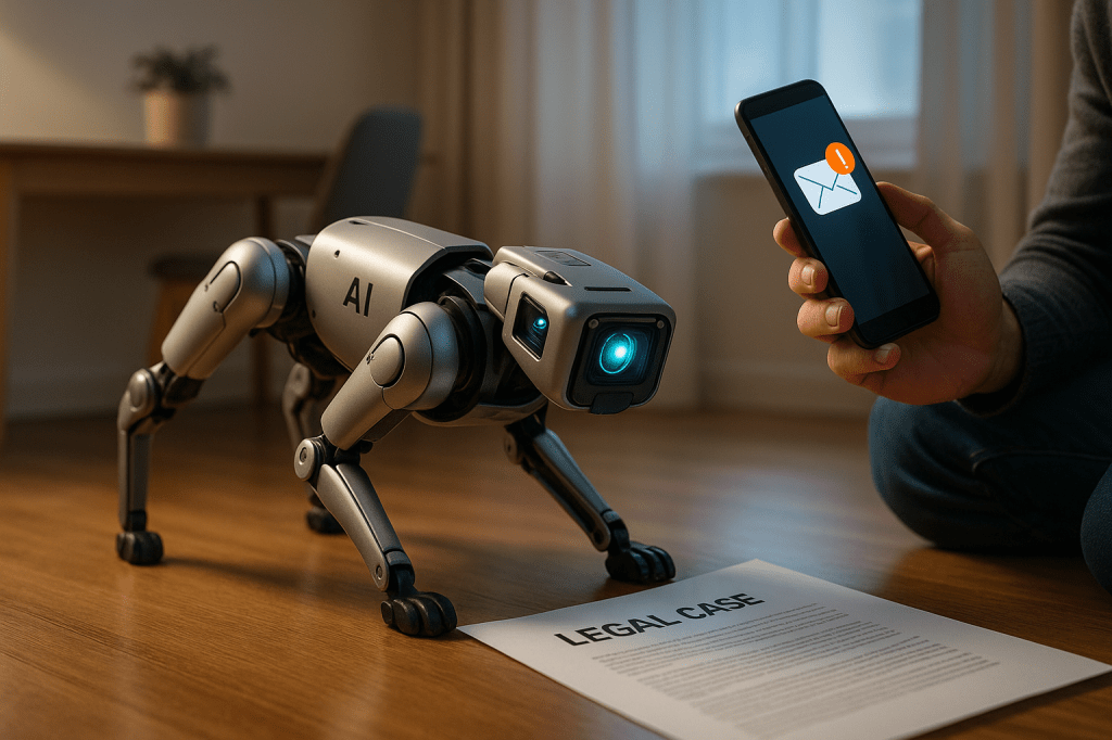 Citizen investigator AI sniffer dog tracks cases
