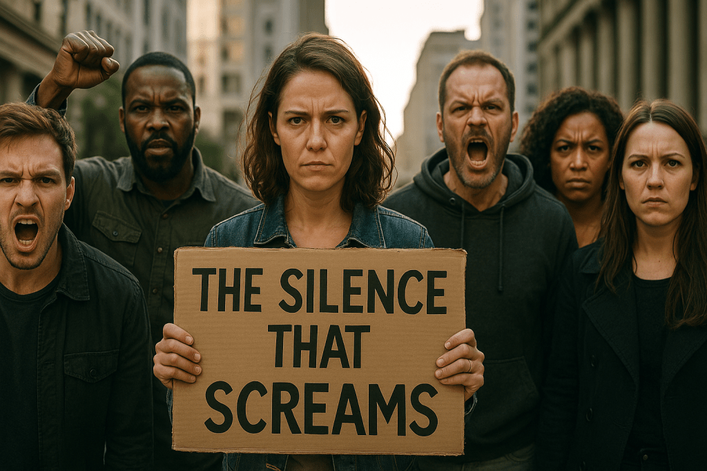 We will not be silenced
