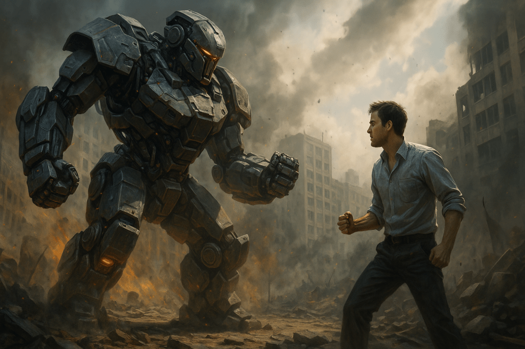 Mech up for the battle