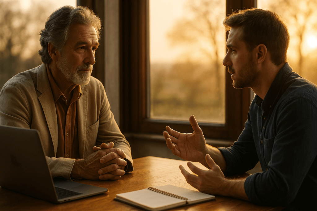 Important conversation